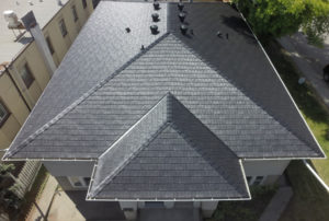 Overhead view of Euroshield roofing
